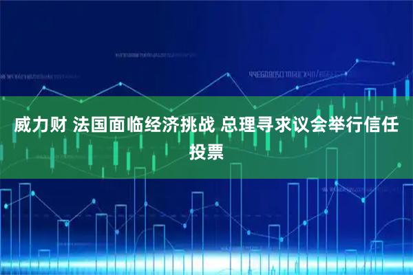 威力财 法国面临经济挑战 总理寻求议会举行信任投票