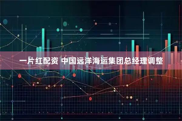 一片红配资 中国远洋海运集团总经理调整